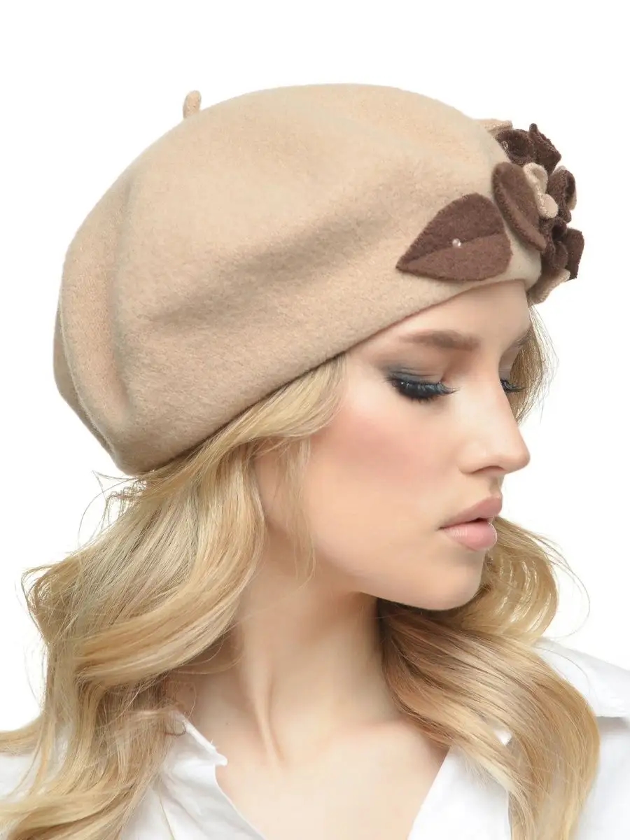 Берет шерстяной--3