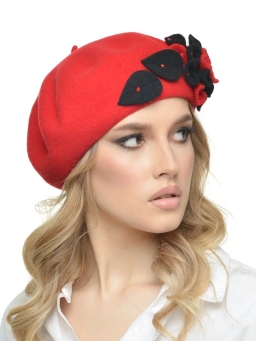 Берет шерстяной--1