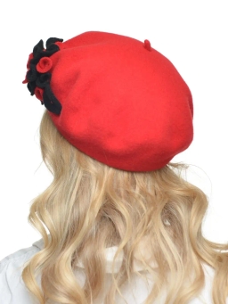 Берет шерстяной--3