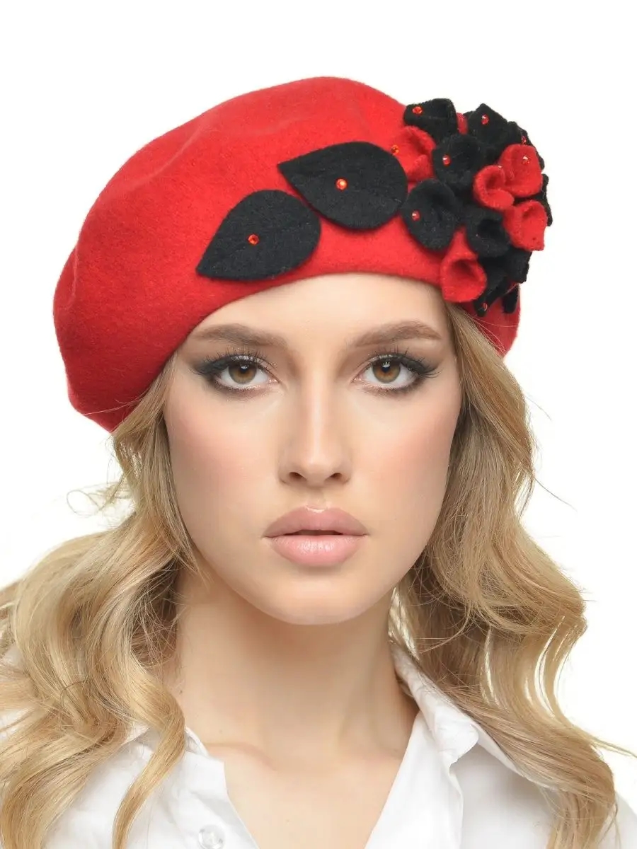 Берет шерстяной--5