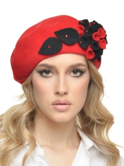 Берет шерстяной--5