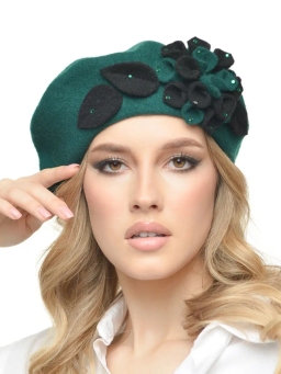 Берет шерстяной--2