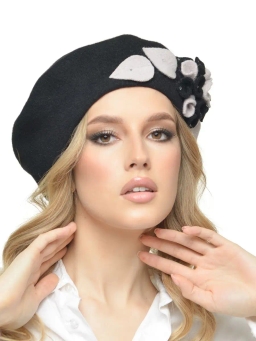 Берет шерстяной--6