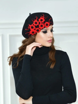 Берет шерстяной--4