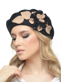 Берет шерстяной--1