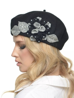 Берет шерстяной--4