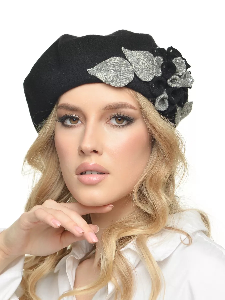 Берет шерстяной--5