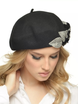 Берет шерстяной--6