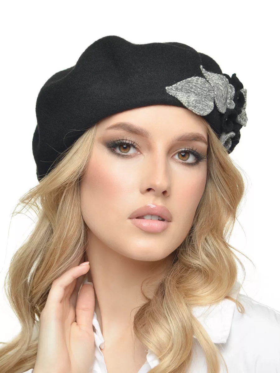 Берет шерстяной--7