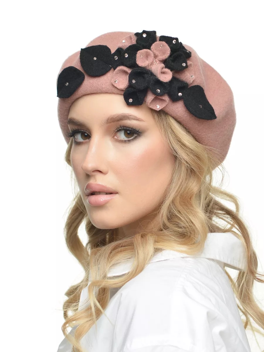 Берет шерстяной--6