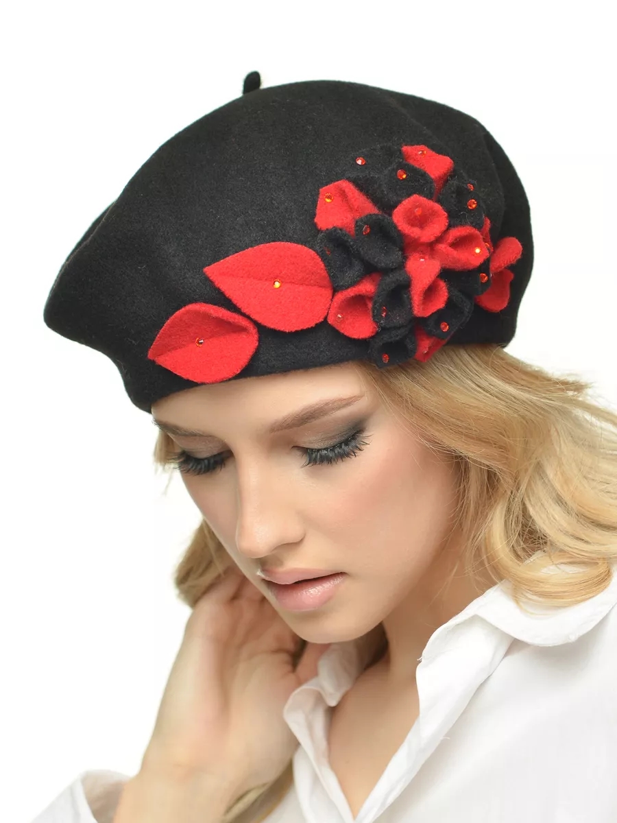 Берет шерстяной--1