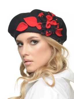 Берет шерстяной--4