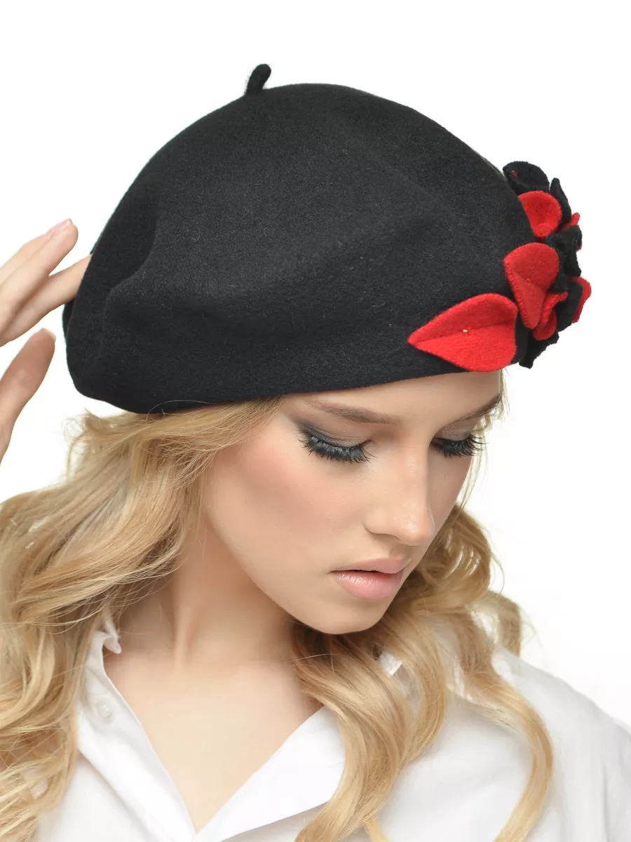 Берет шерстяной--5