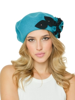 Берет шерстяной--6