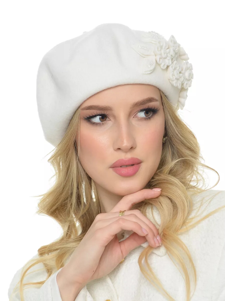 Берет шерстяной--3