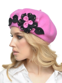 Берет шерстяной--3